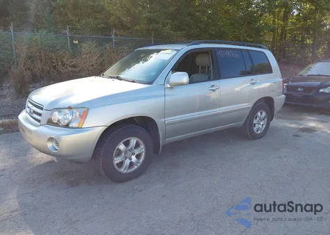 2003 Toyota Highlander V6 z USA, uszkodzony, nr VIN JTEHF21A430125958